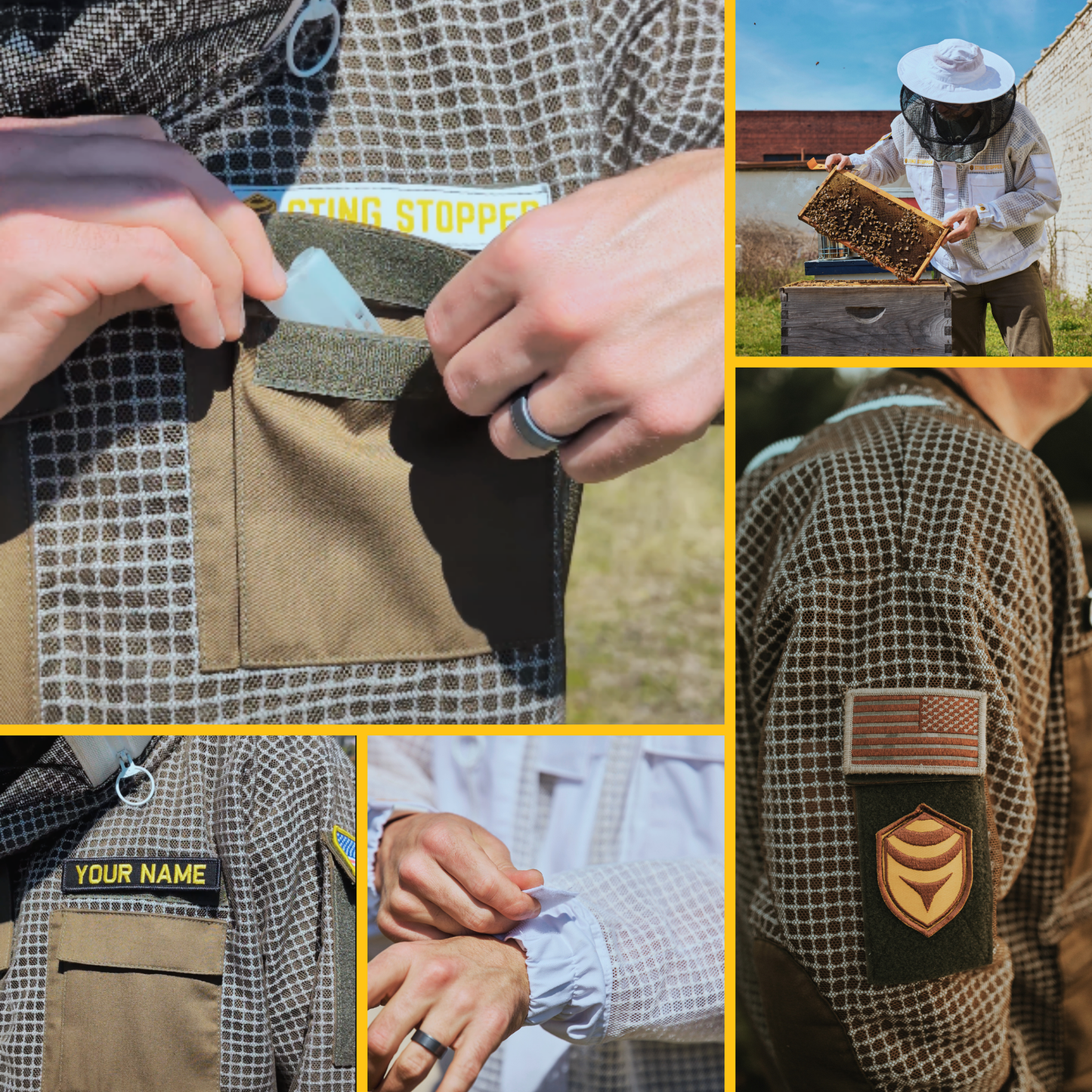 Professional Triple Layer Ventilated Beekeeping Suit All Features