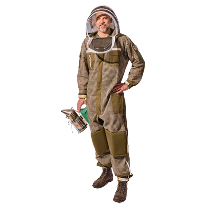 Sting Stopper ventilated beekeeping suit  olive green