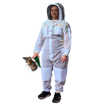 Sting Stopper ventilated beekeeping suit  white