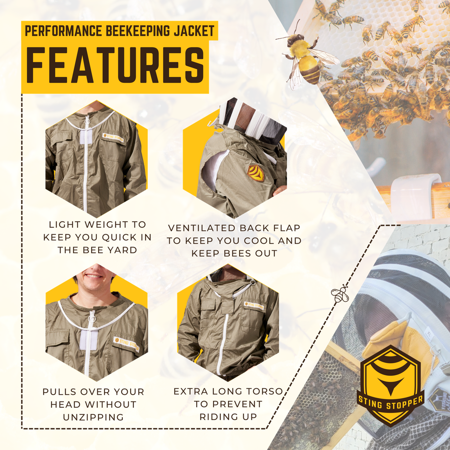 Performance Beekeeping Jacket