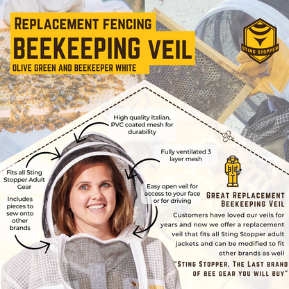 Replacement Beekeeping Veil